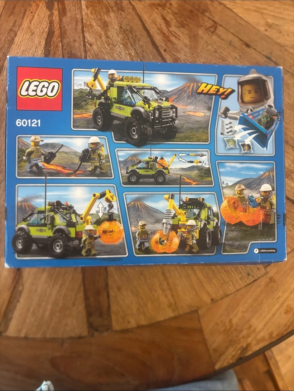 New Lego City #60121 Volcano Exploration Truck